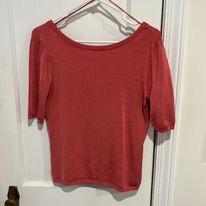 Ann Taylor Scoop Back Top